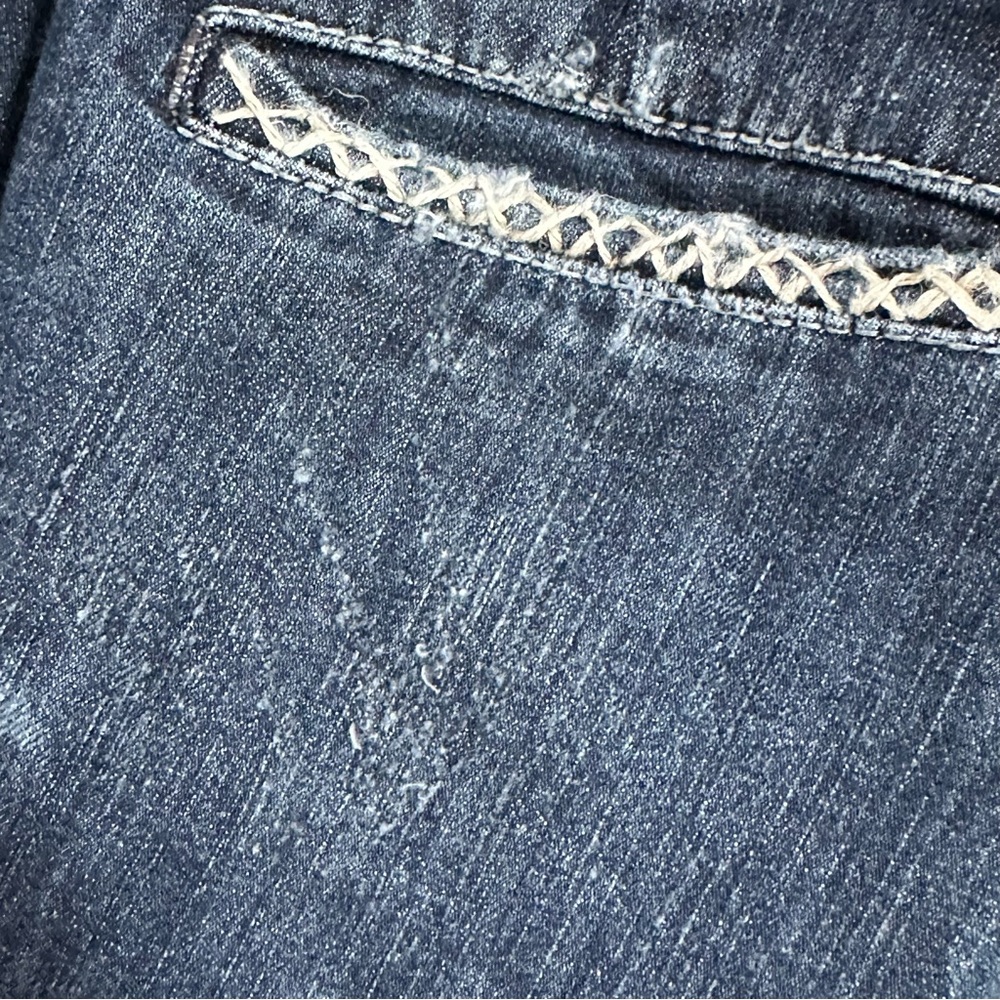 Kut from the Kloth Blue High-Low Denim Skirt - Picture 11 of 11
